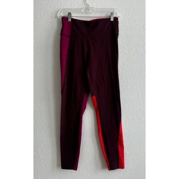 Athleta All In Structure 7/8 Leggings in Auberge Colorblock Tight Heavyweight Po - Picture 3 of 5